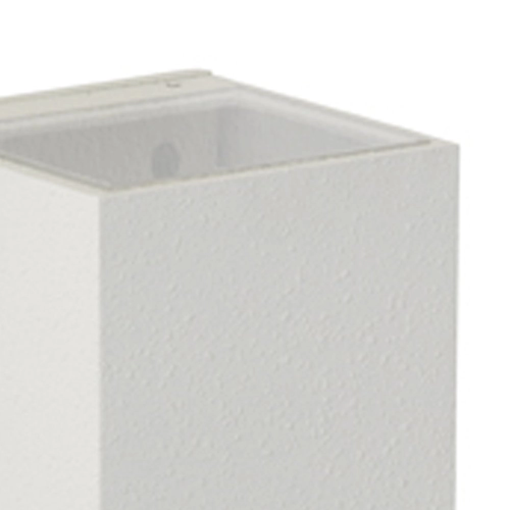 Quadratische LED-Wandleuchte Rhain 10,5 cm - weiß Albert 4007235823721
