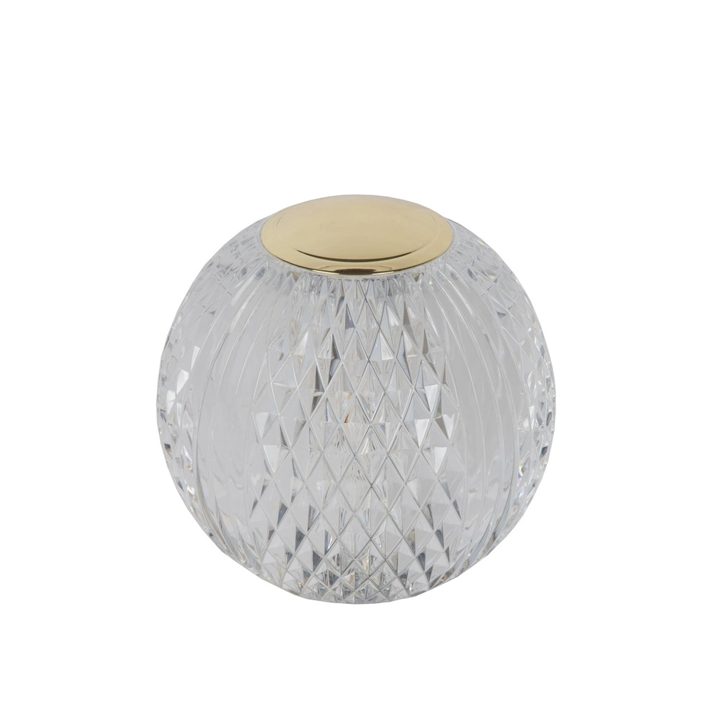 Goldene Tischlampe Cintra Wiederaufladbarer Ø 11cm - 2700K