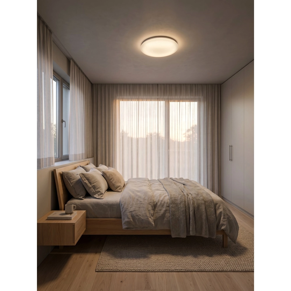 Deckenlicht Leno weißer Ø 38cm Trio 4017807704013
