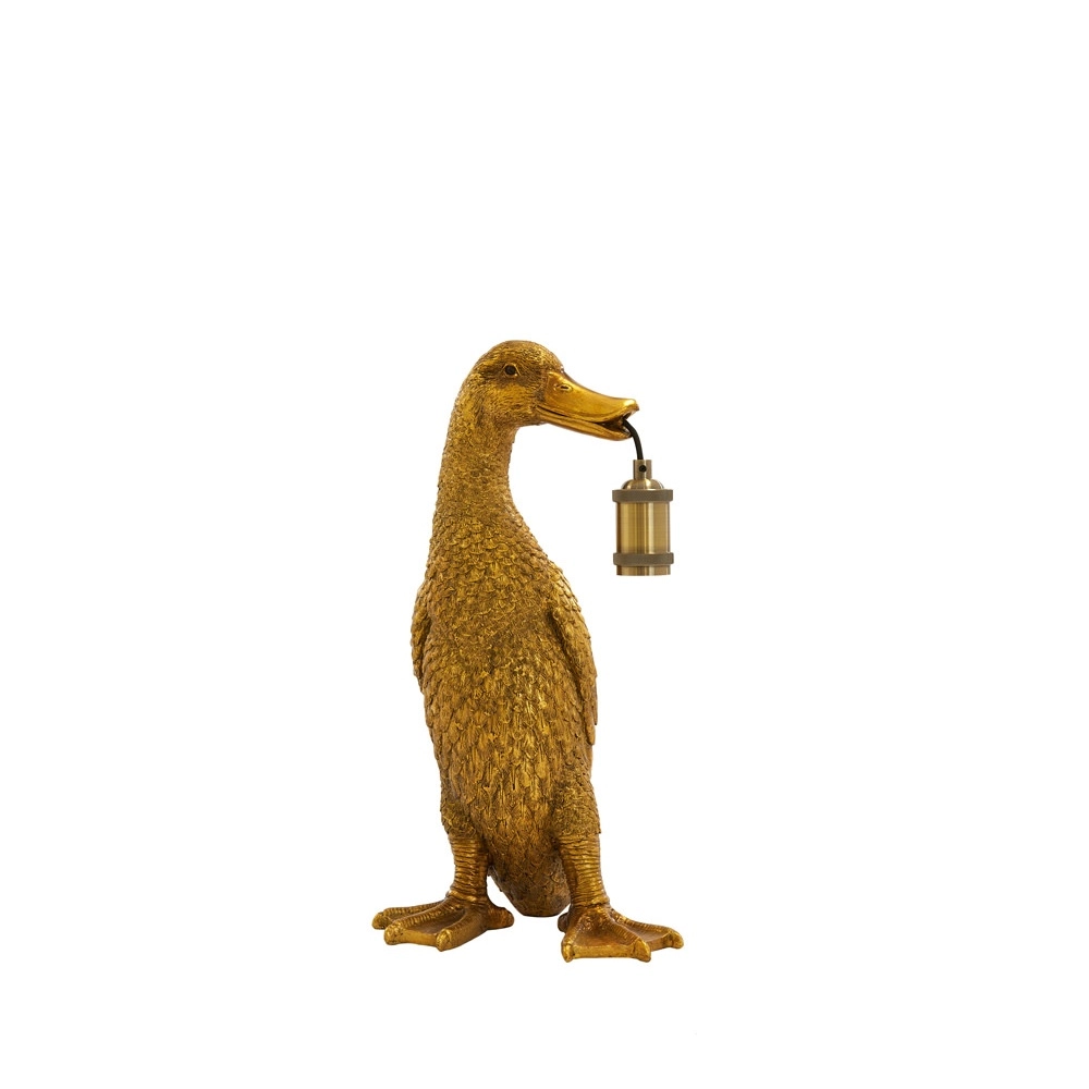 Tischlampe Duck Entenbronze 48,5 cm Light & Living 8717807675561