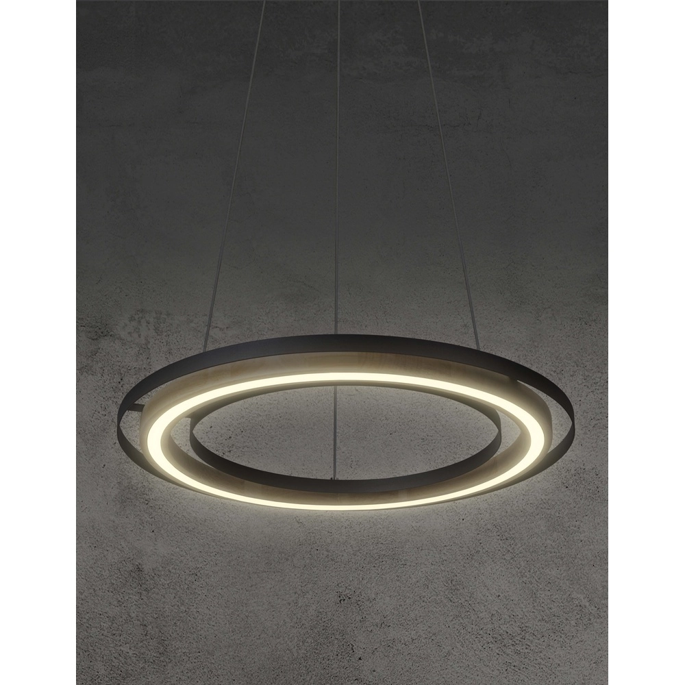 Design-Pendellampe Rilas Single Black Globo 9007371513444