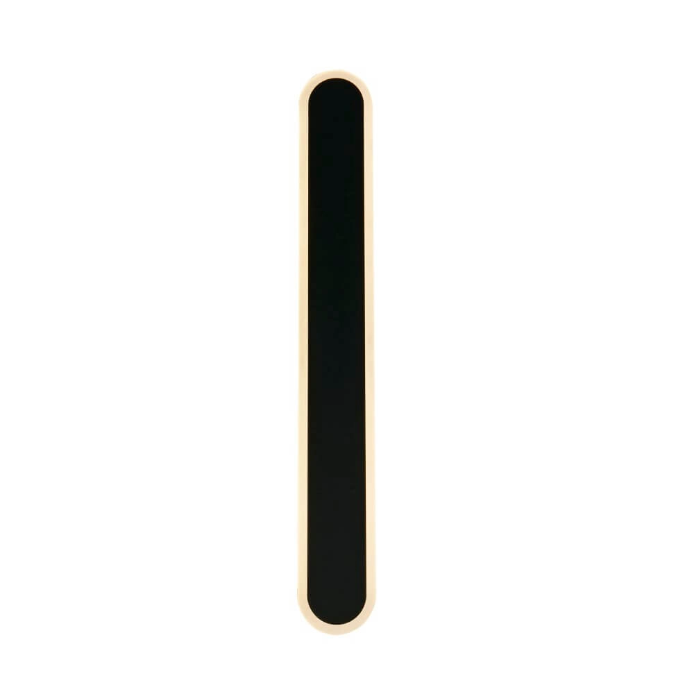 Design-Wandleuchte Bordo schwarz 60cm