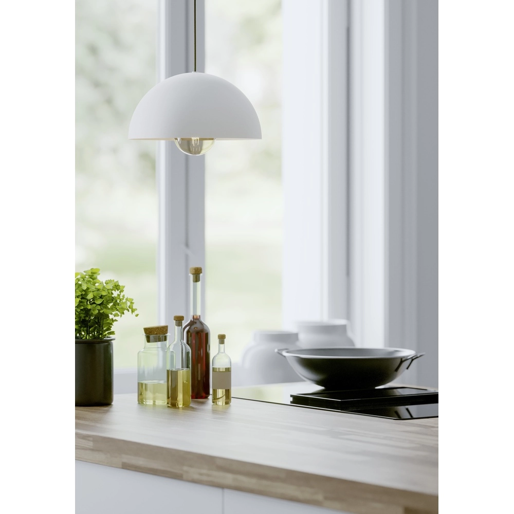 Weiße Pendellampe Gaetano Ø 30cm - E27 Eglo 9008606312627