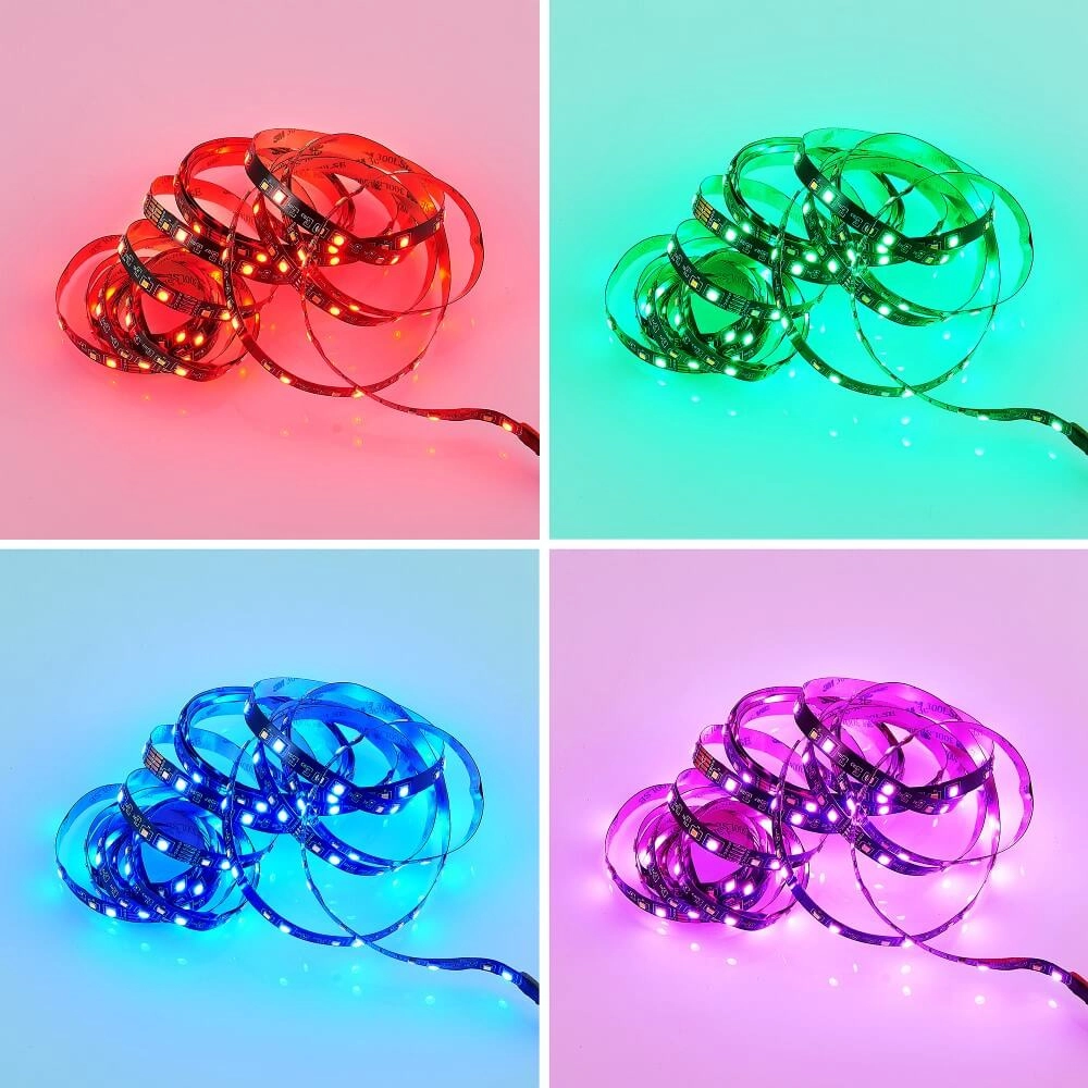 LED-Streifen Gaming Grip RGB 5m schwarz Trio 4017807577327