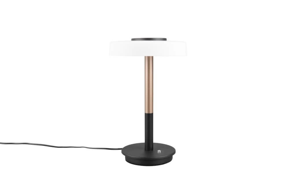 LED-Tischlampe Celeste weißes Glas Trio 4017807627374
