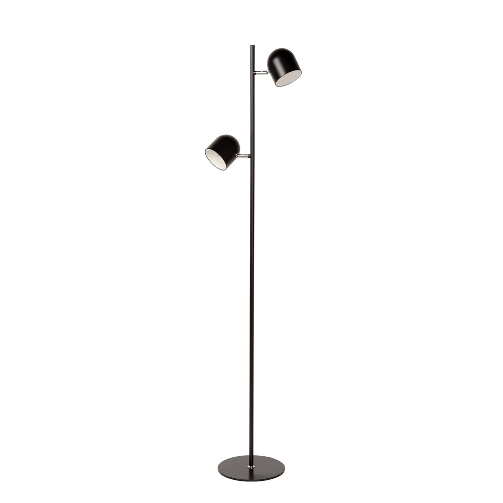 Stehlampe Skanska 2-Licht Schwarz