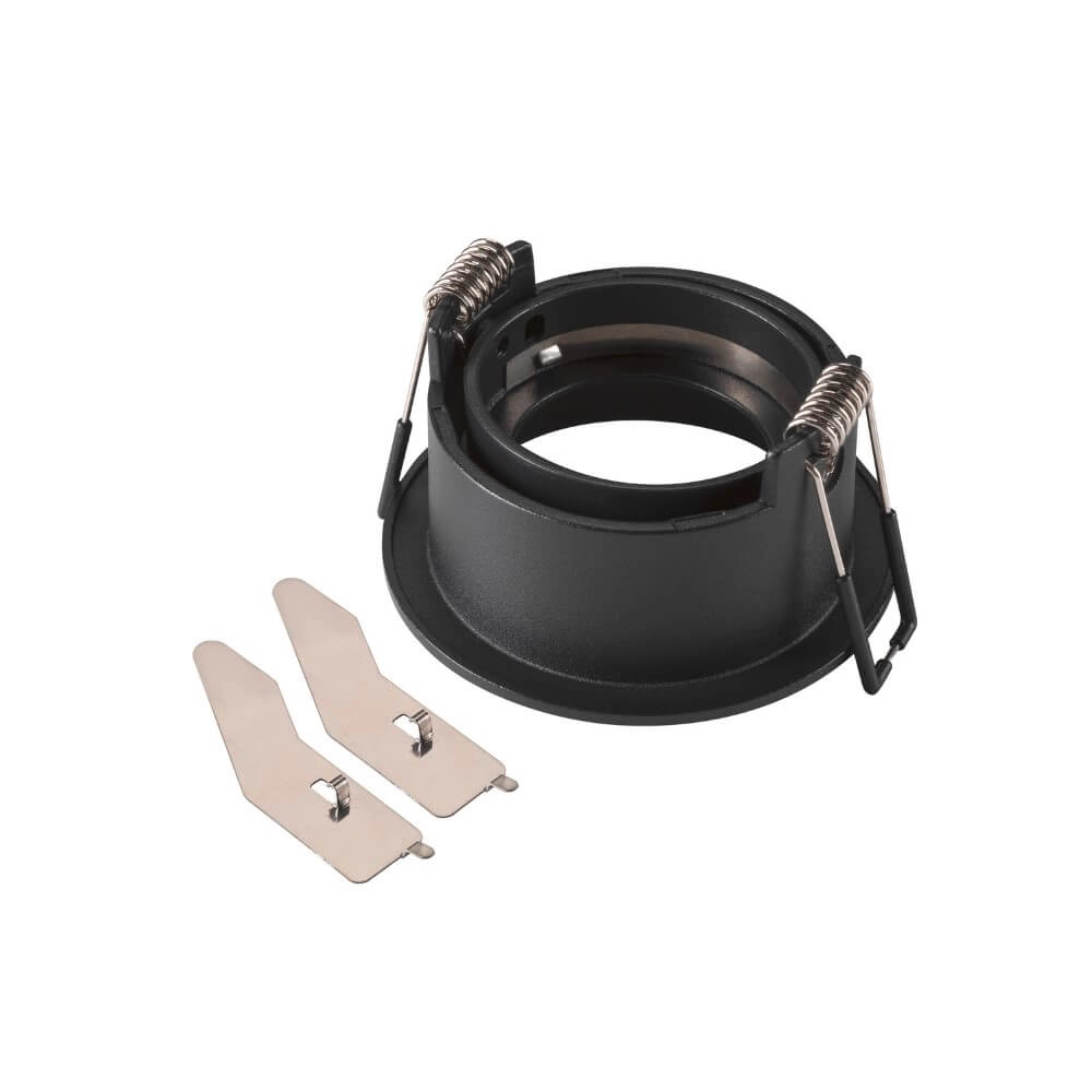 Montagering New Tria 68 rund schwarz - Einbau - ohne Armatur SLV 4024163277167