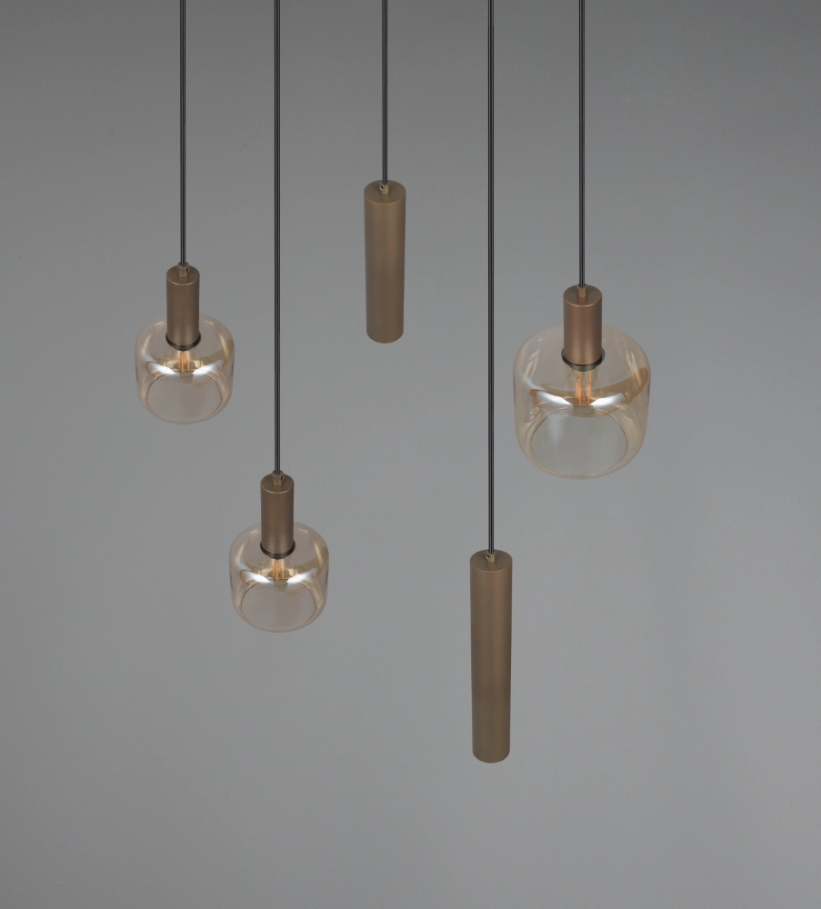 Design-Pendellampe Mataro 5-Licht (2x GU10) Trio 4017807707717