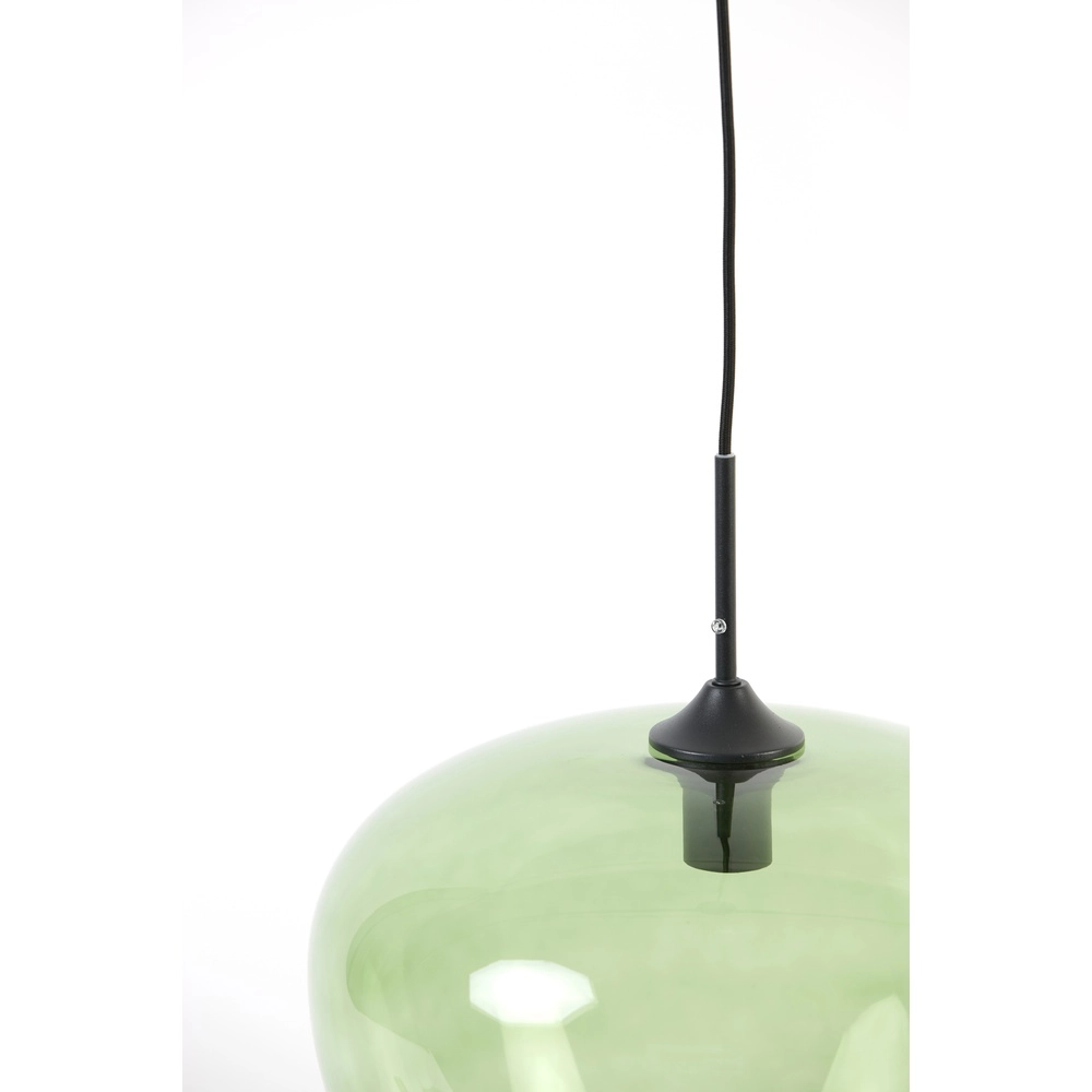 Glas-Pendellampe Mayson Ø 40cm – grünes Glas Light & Living 8717807614225