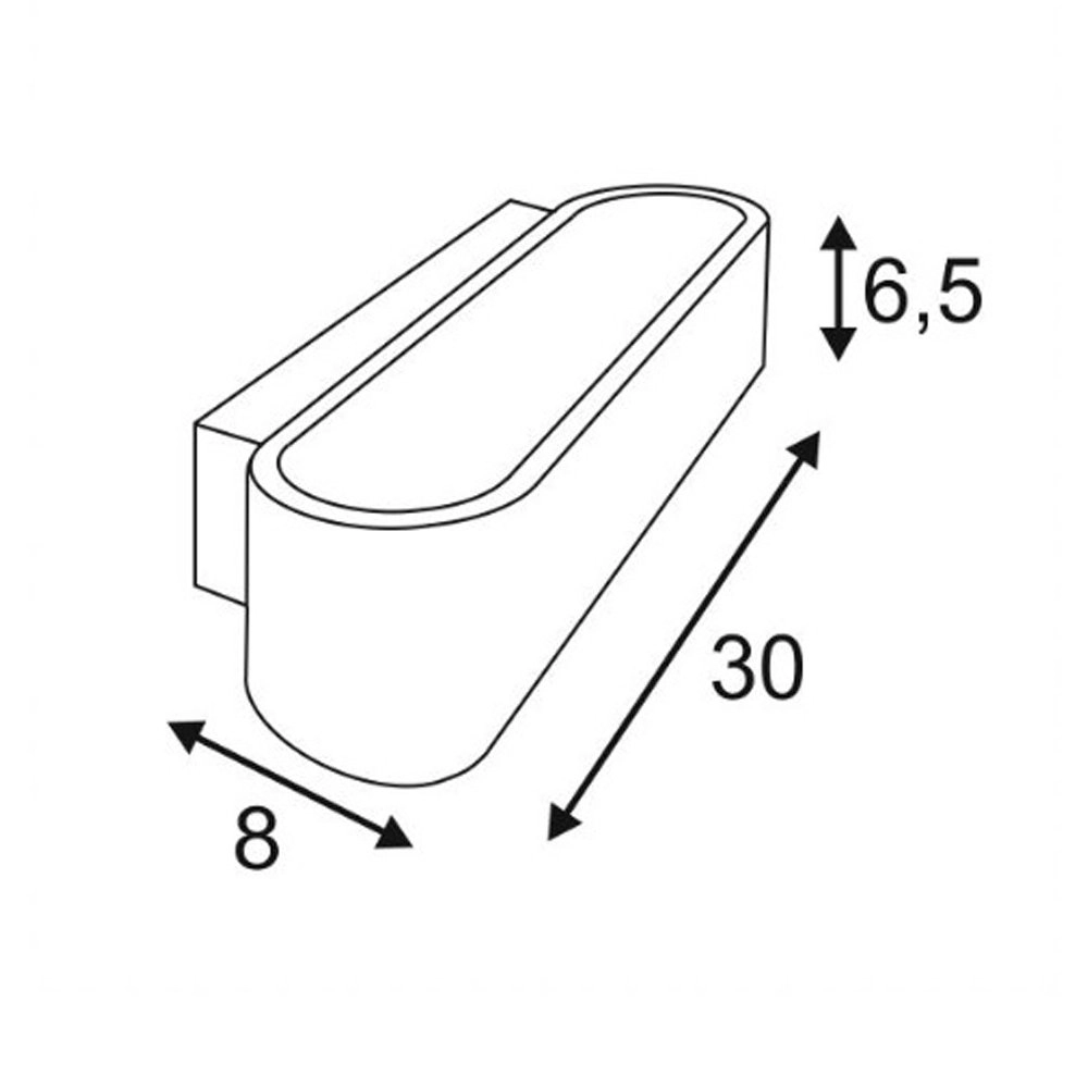 Wandleuchte OSSA SLV 4024163142212