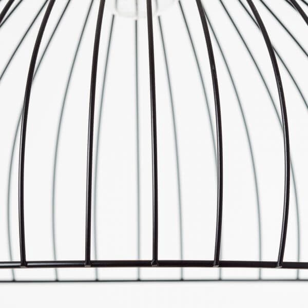 Hängelampe Blacky 40cm schwarz Brilliant 4004353390937