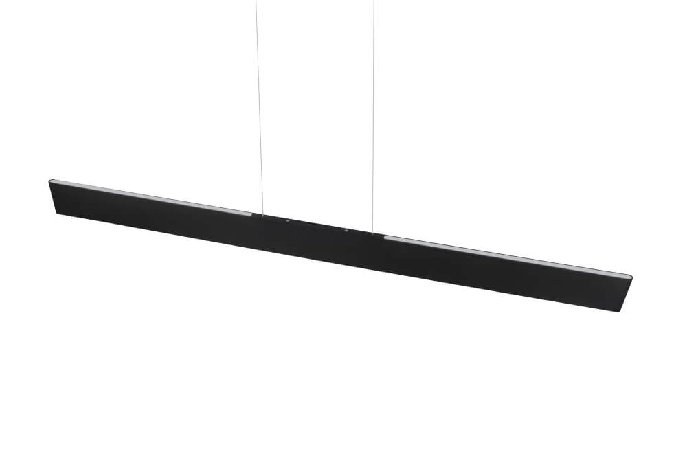 LED-Büro-Hängelampe Galway 150cm - schwarz Trio 4017807616668