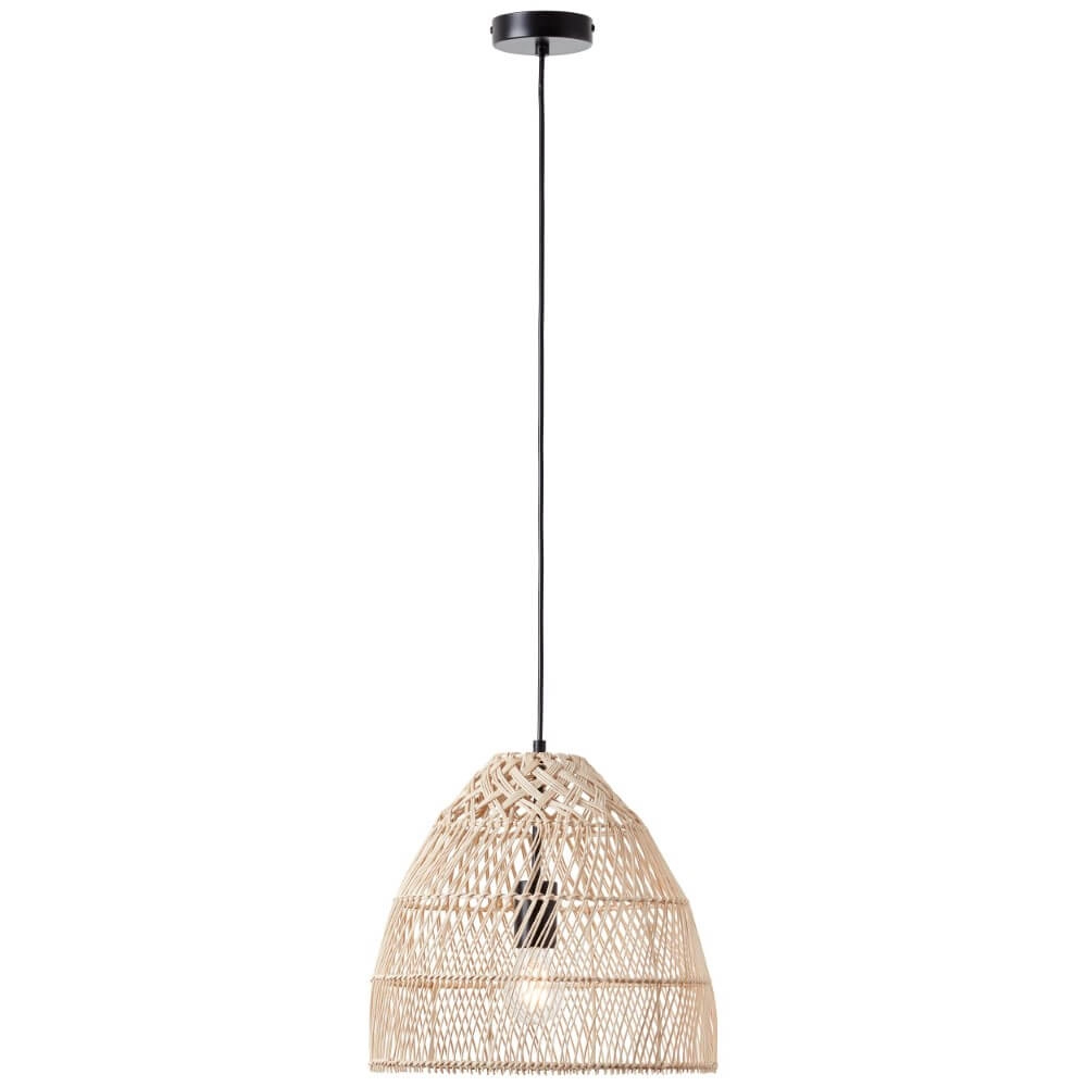 Hängelampe aus Rattan Minster Ø 35cm Brilliant 4004353396700
