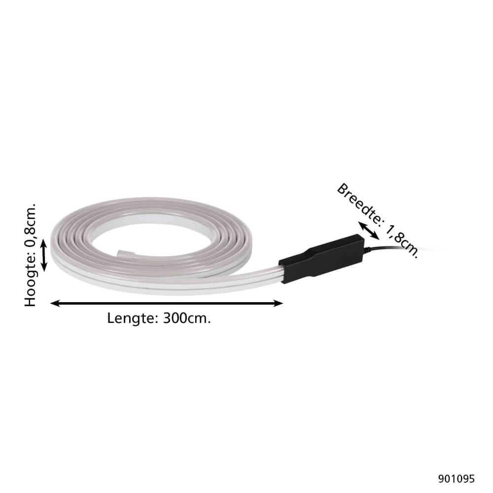 LED-Leiste Flatneon Z 3m für draußen Eglo 9008606297795