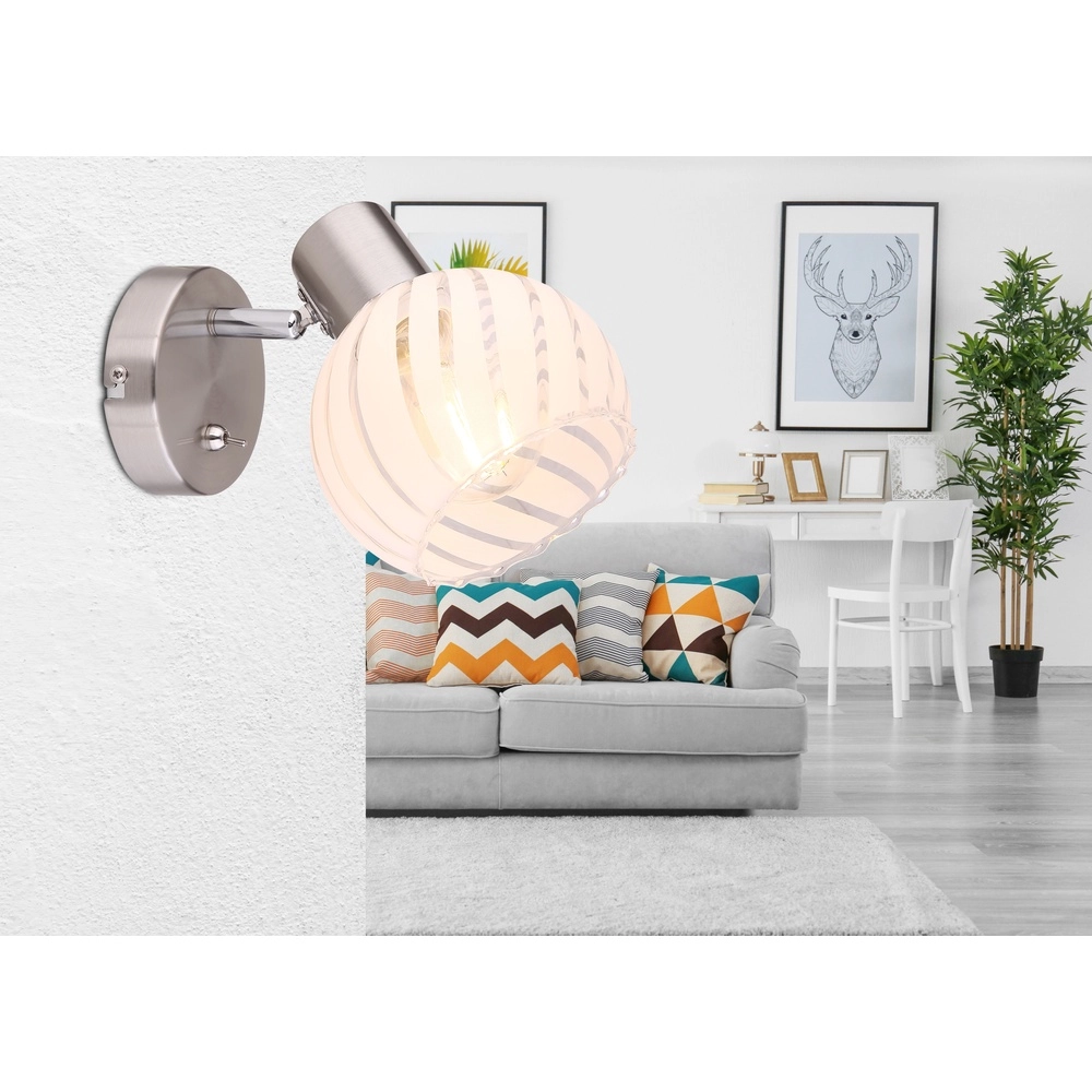 Wandlicht Willy Nickel Globo 9007371400102