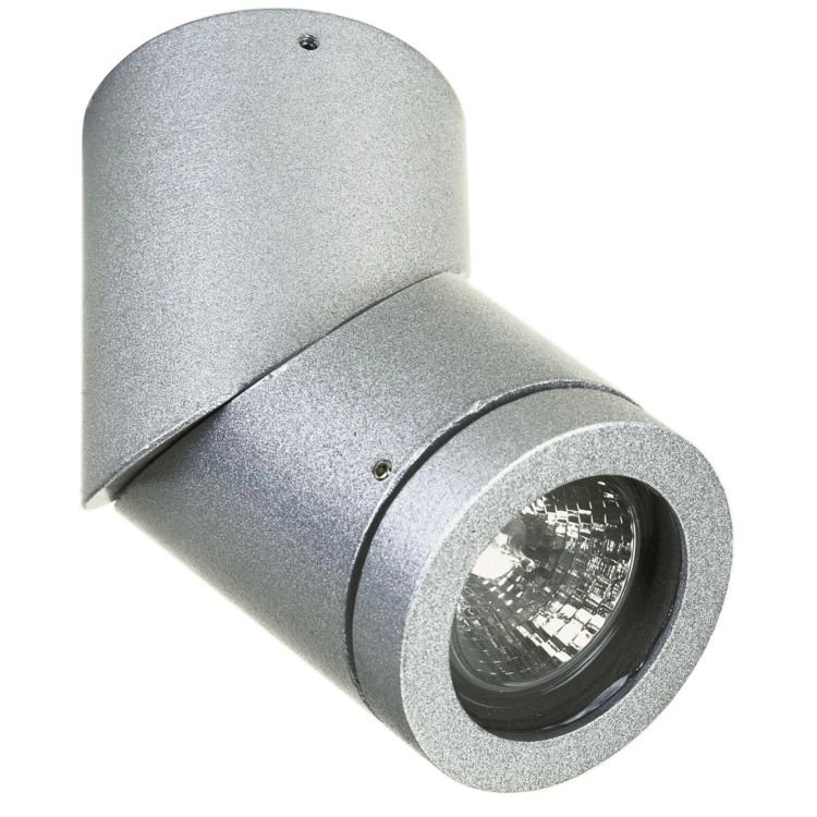 Außenlampe Cylinder grau