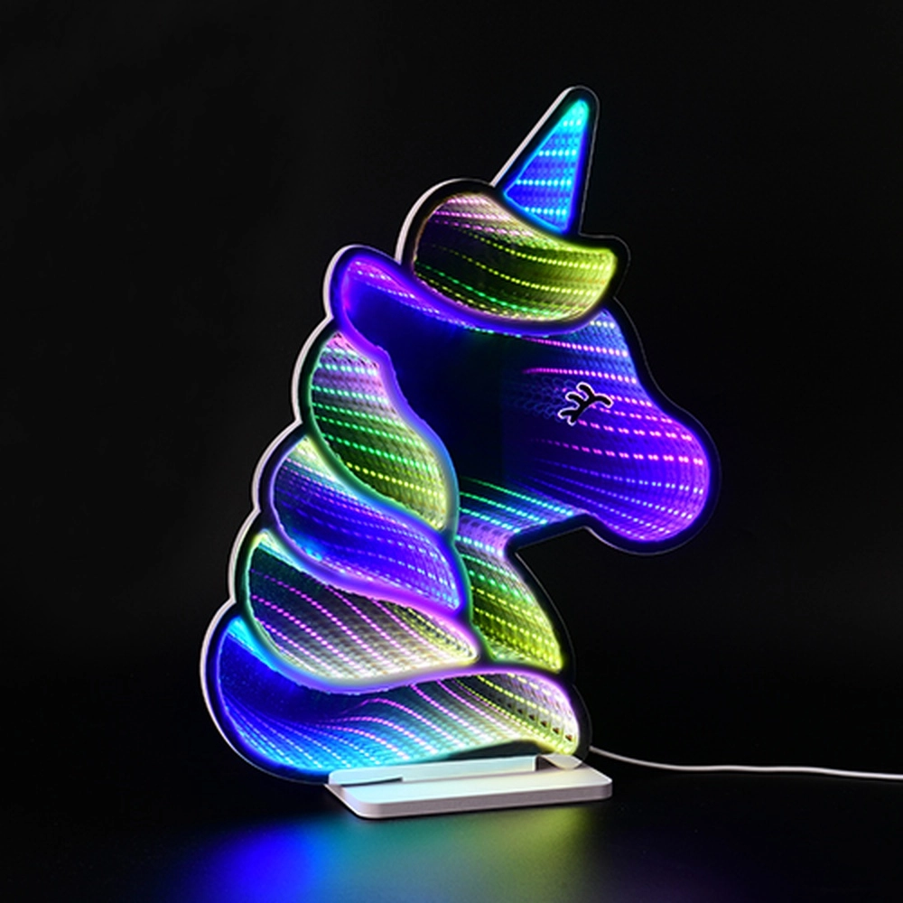 Tischlampe Pinkie Einhorn Trio 4017807735734