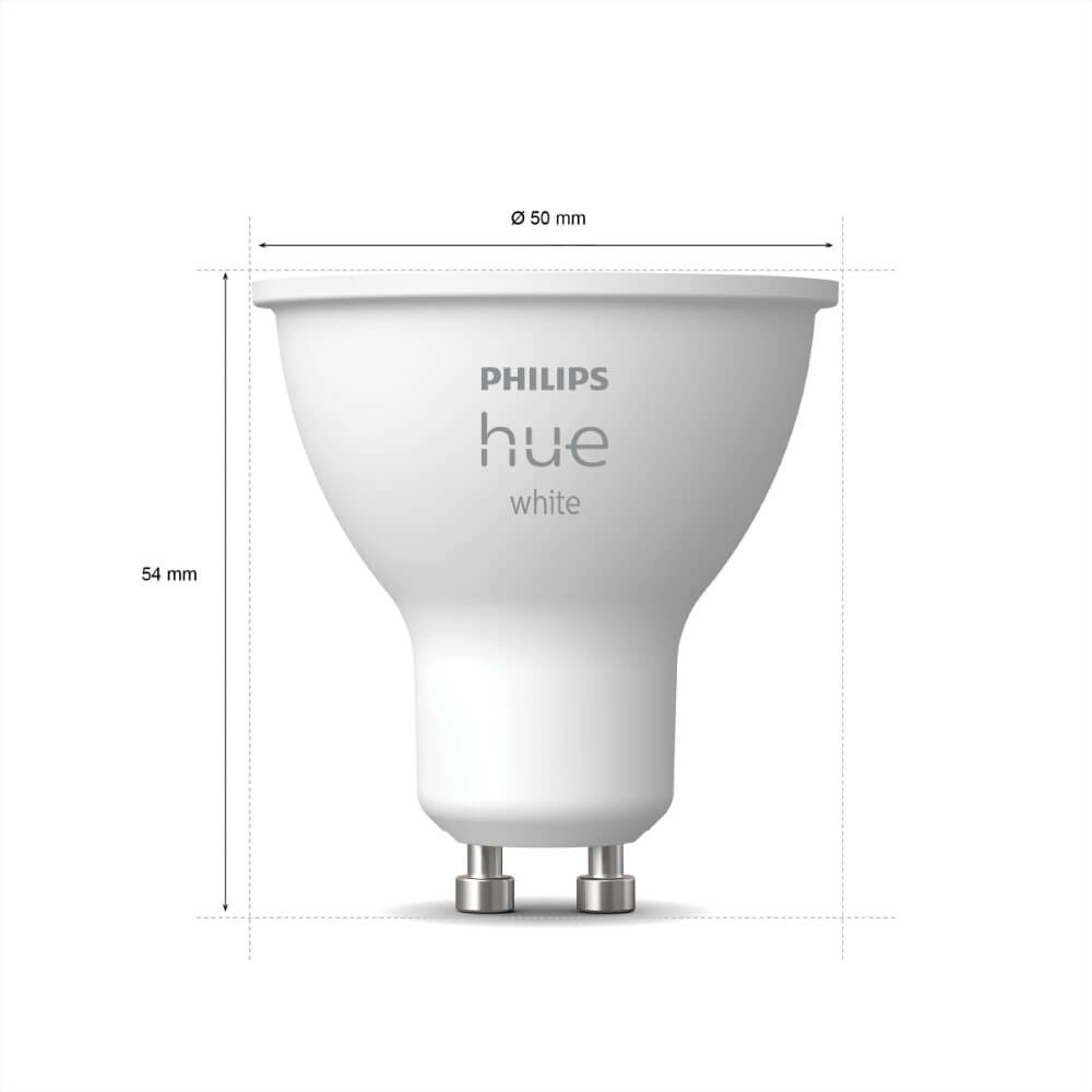 Hue - GU10 - 5W - White 2er-Set Philips 8720169230231
