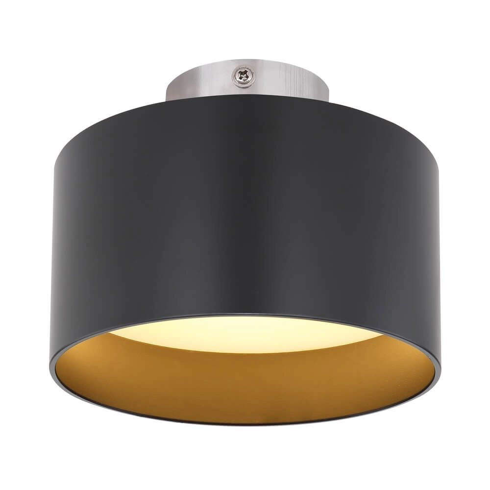 Deckenlampe Jenny schwarz Ø 14cm Globo 9007371408146