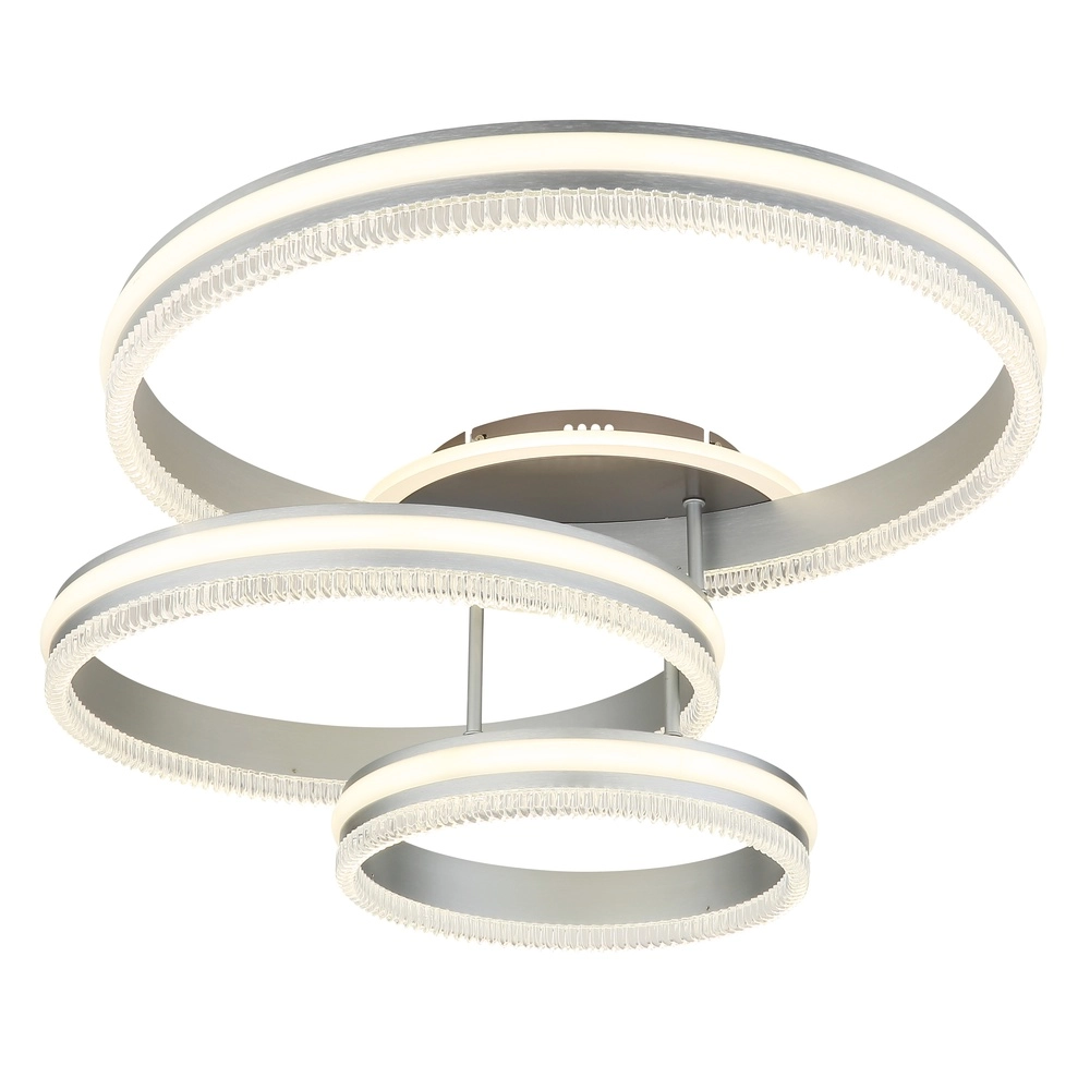 Deckenlampe Francine Gunmetal 3 Ringe Globo 9007371589630