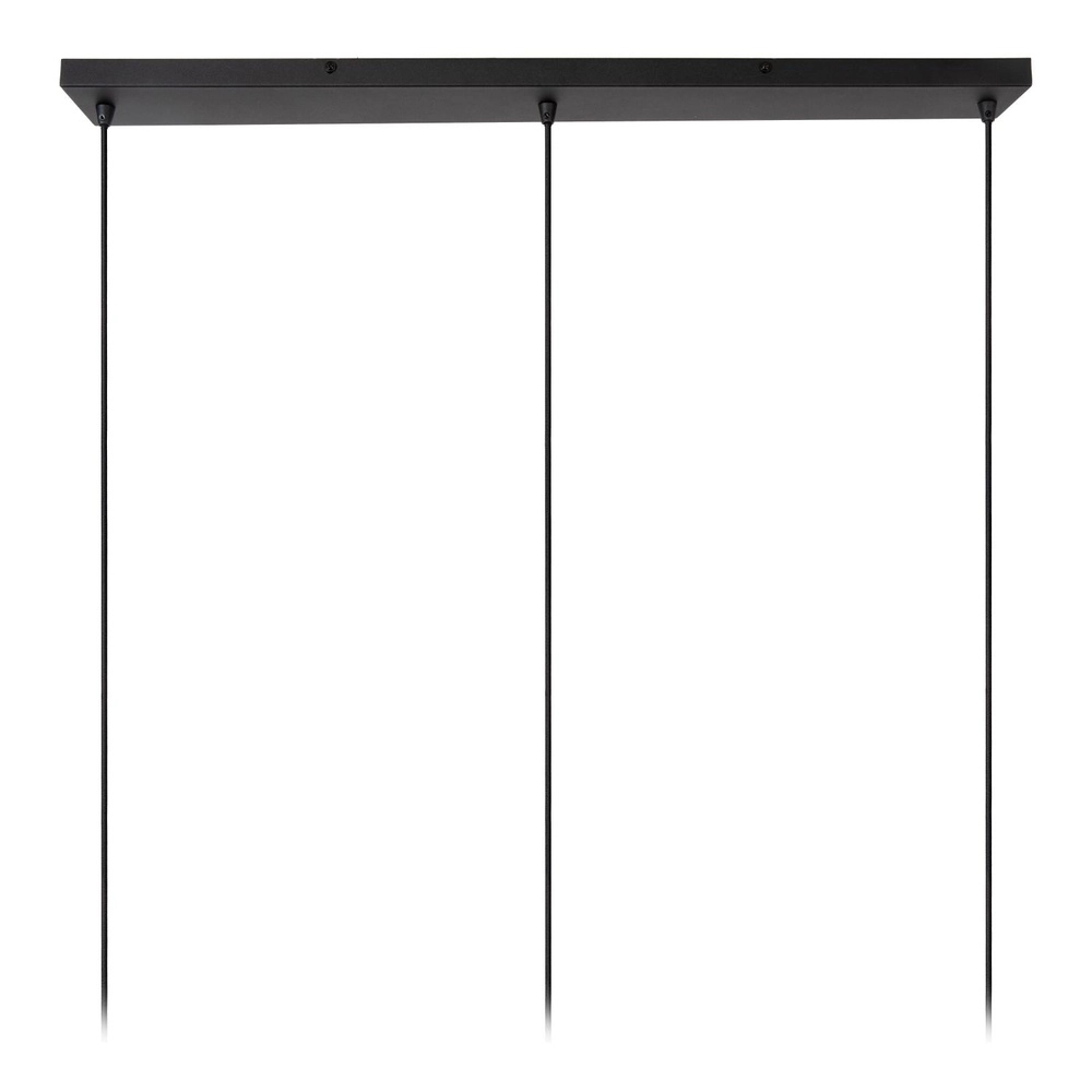 Einzigartige Pendellampe Circle 3-Licht Schwarz Lucide 5411212211910