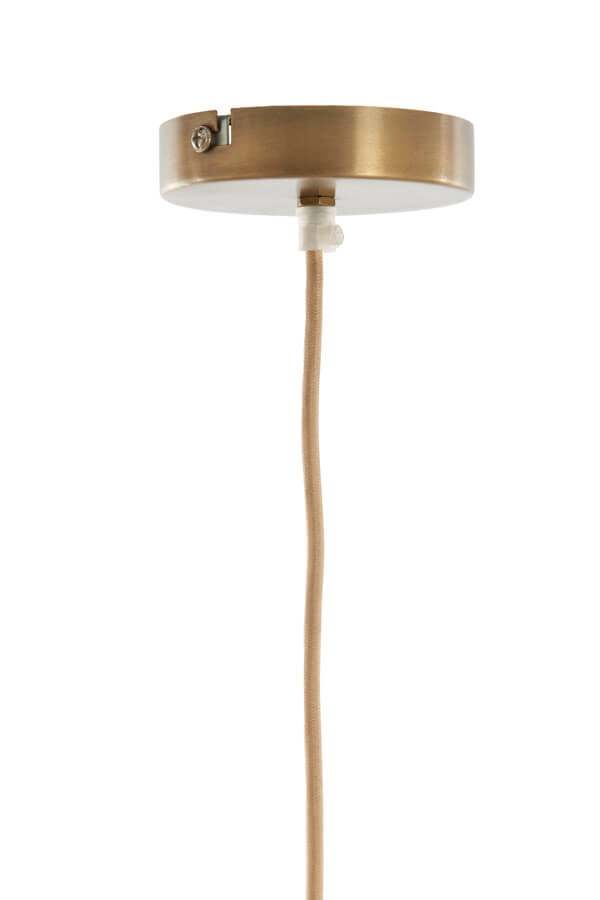 Pendelleuchte Fyano Blume creme Ø 30,5cm Light & Living 8717807706678