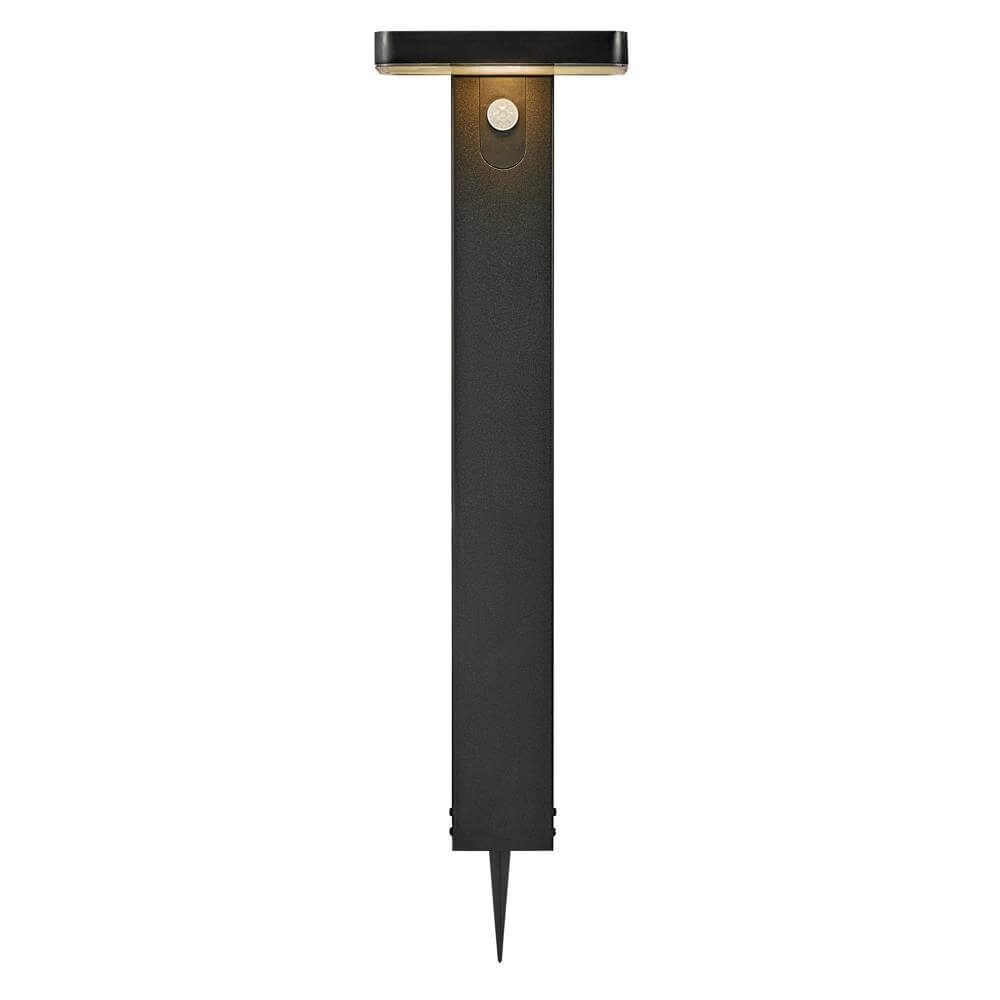 Solar-Gartenleuchte Rica schwarzes Rechteck Nordlux 5704924004803