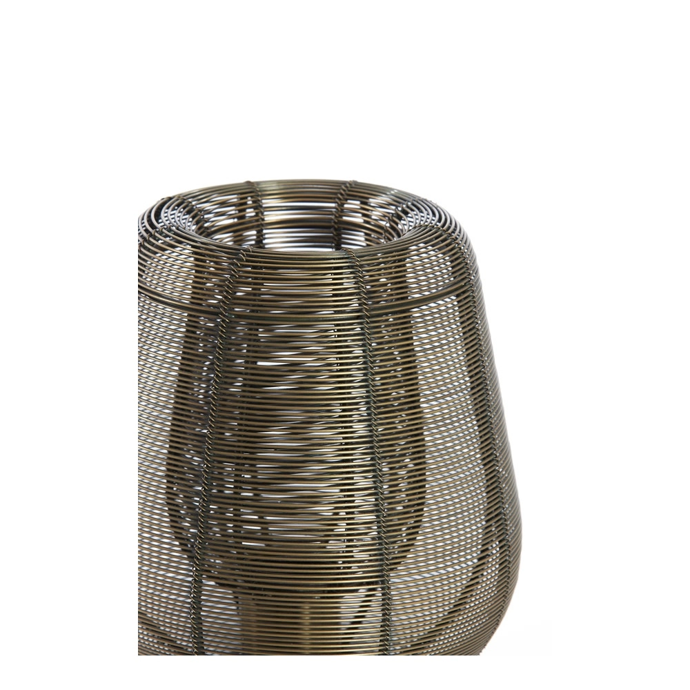 Tischlampe Aboso Kupferbronze Ø 18 cm Light & Living 8717807701512