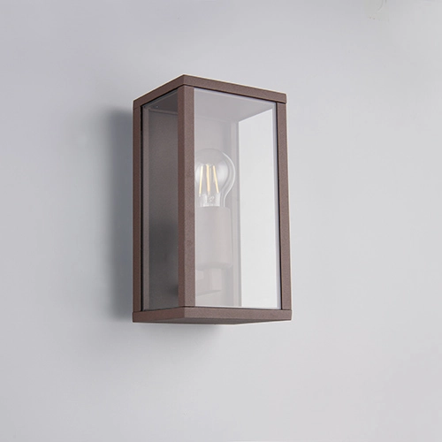 Moderne Wandlampe Garonne S rostbraun Trio 4017807687378