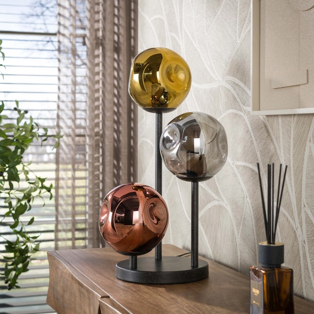 Design-Tischlampe Stellar Schwarz Lyora 8716803515062