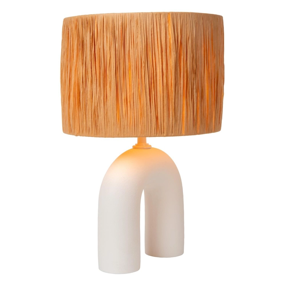 Tischlampe Ronda Weiß Lucide 5411212135025