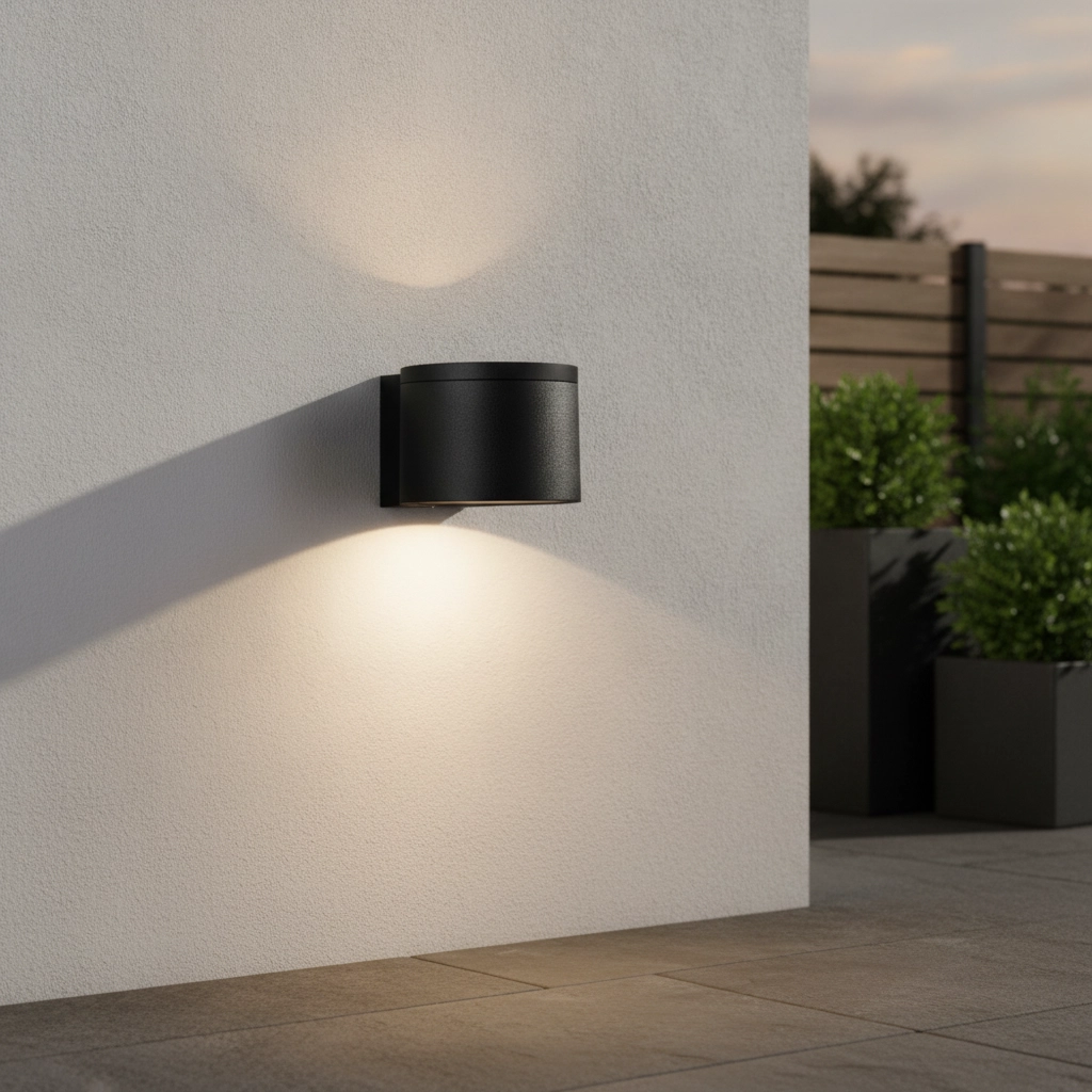 Design-Wandspot Beta Daunen-Schwarz