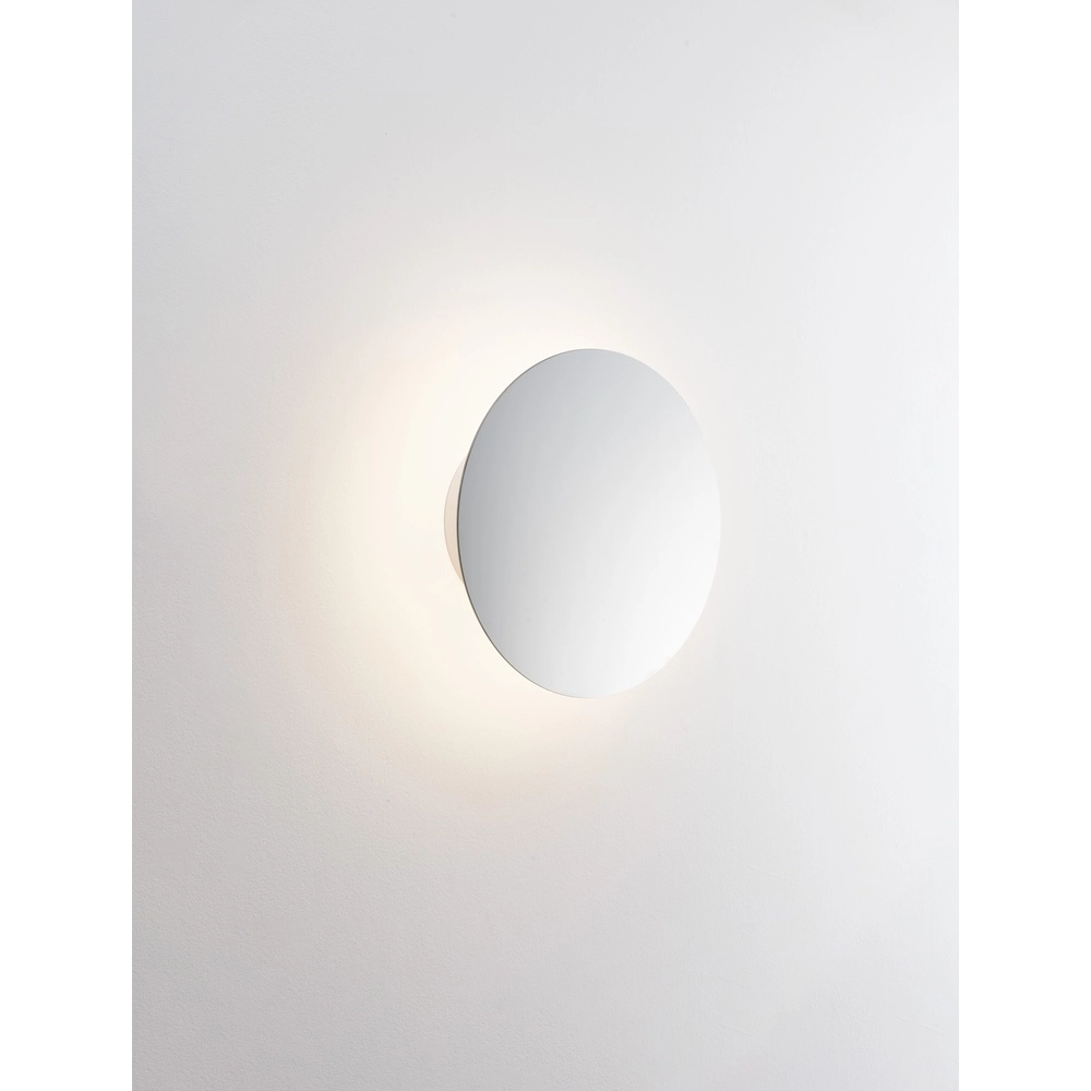 Design-Wandleuchte Alida chrom Ø 30cm Lyora 5212017470935