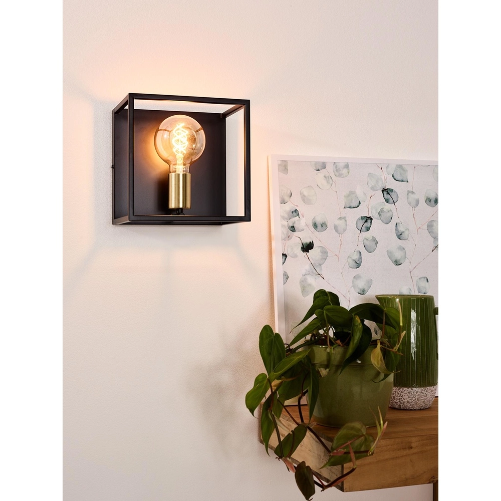 Wandlampe Ruben Schwarz Lucide 5411212000170