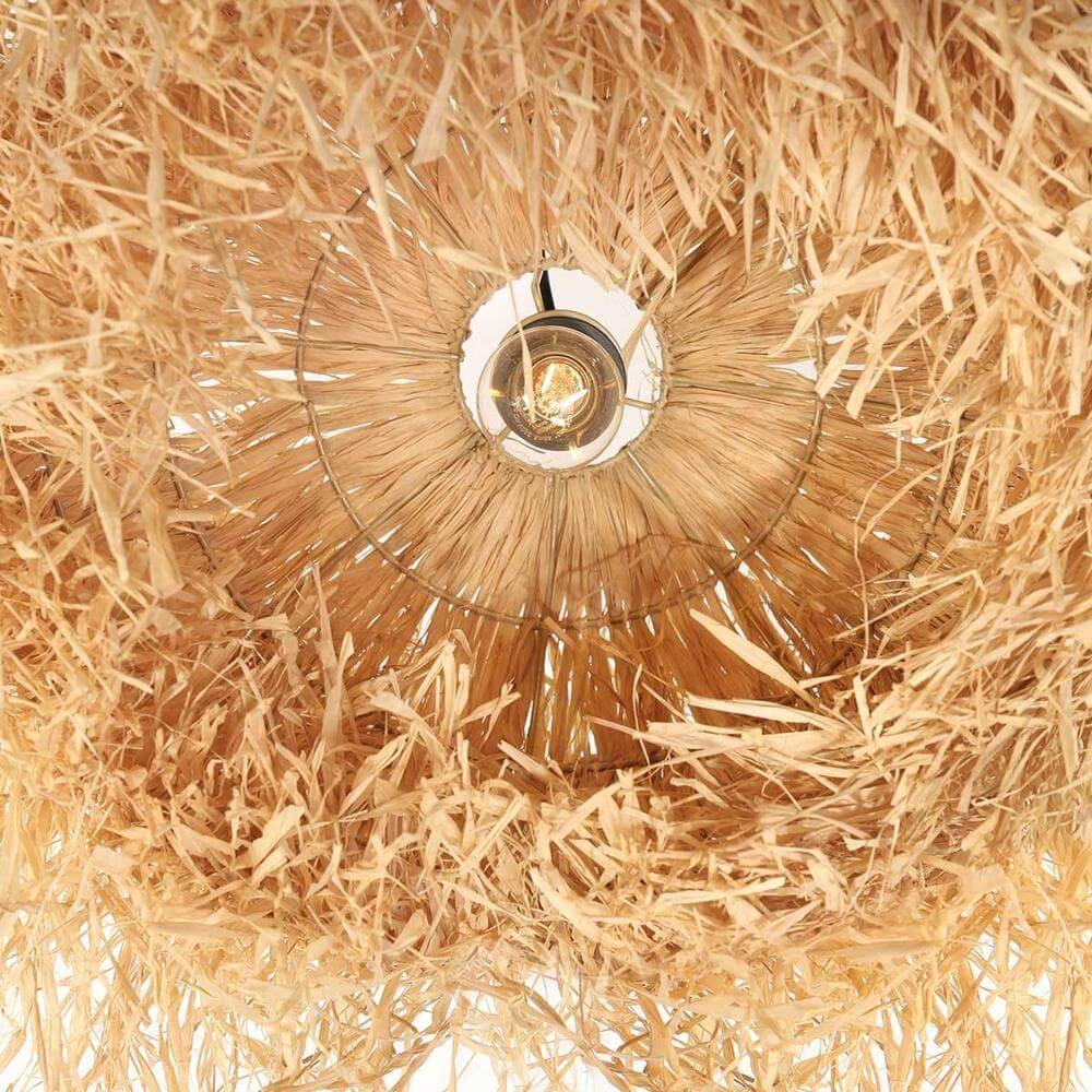 Pendelleuchte Grass strohfarben Steinhauer 8712746173482