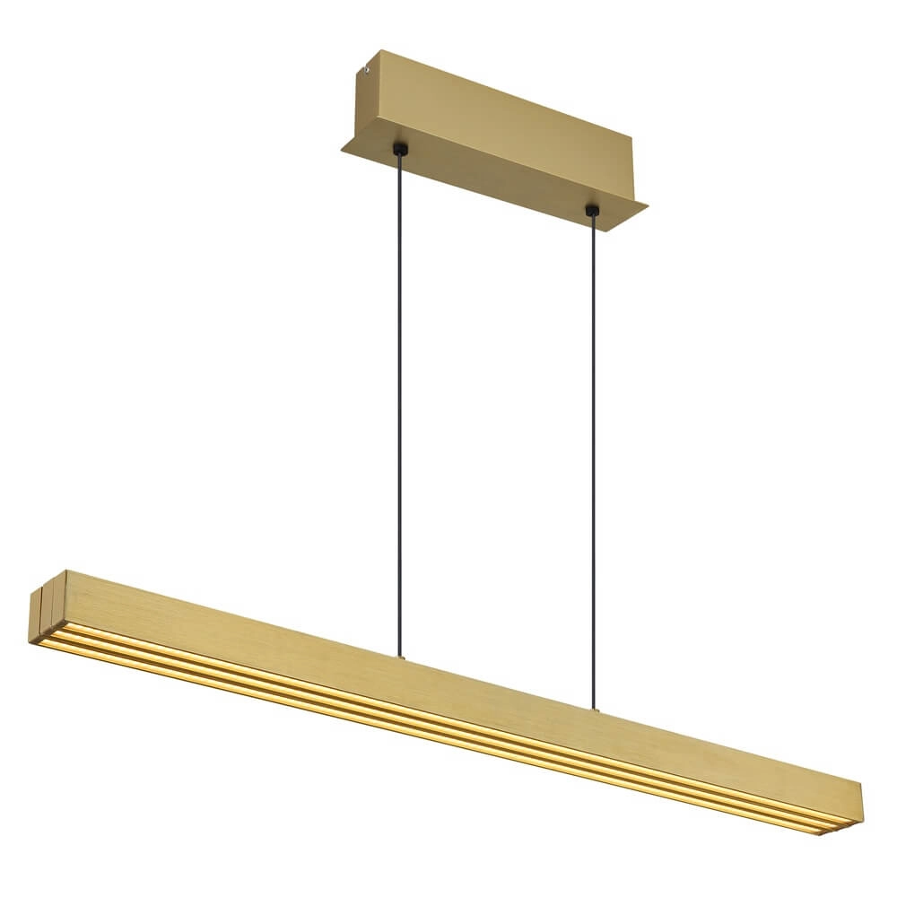 Design-Pendelleuchte Ethan 150cm gold Globo 9007371465248