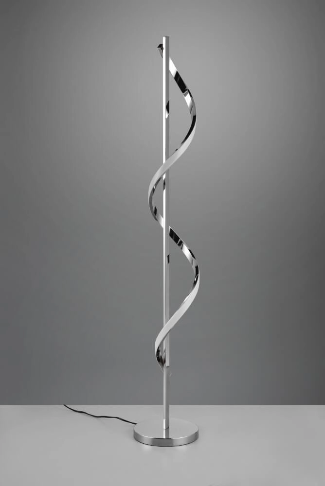 Stehende Stehlampe Isabel 120 cm hoch, Chrom Trio 4017807561579