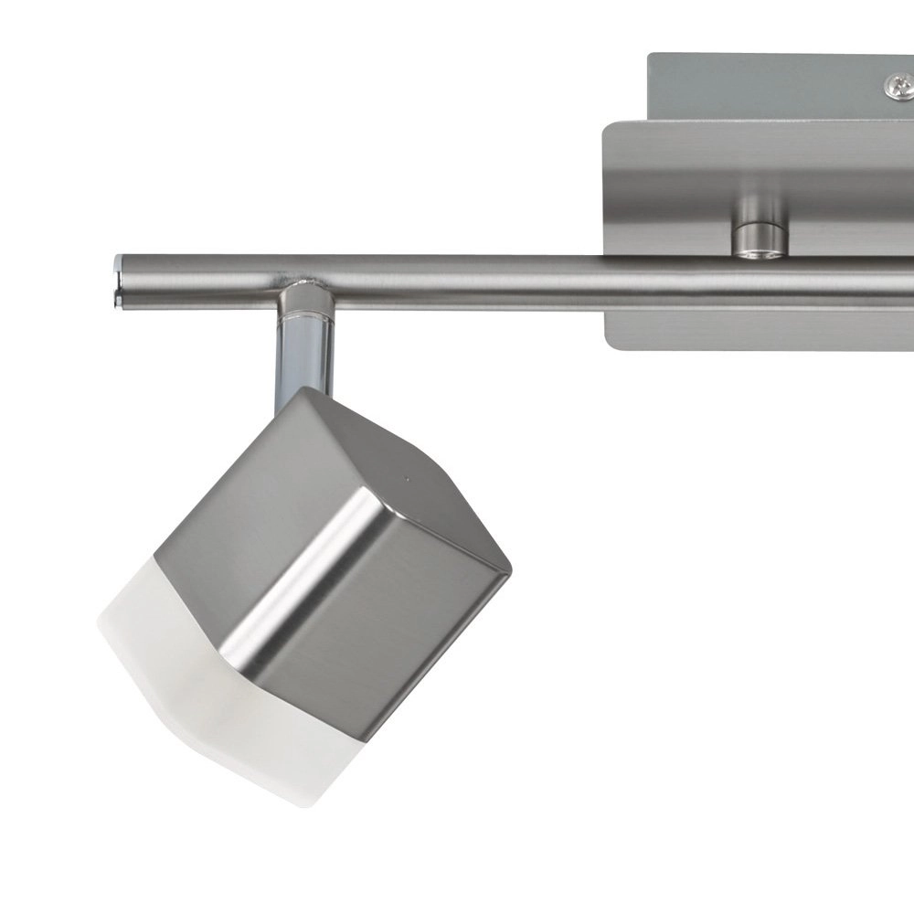 Deckenstrahler Roubaix 2-leichter Metallgrau Trio 4017807391428