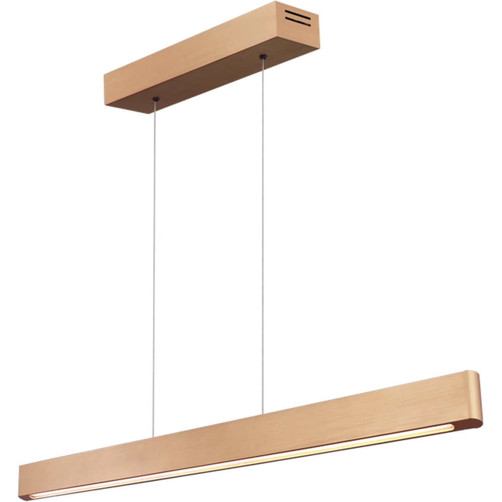 Design-Pendelleuchte Atina 100cm Kupferbronze