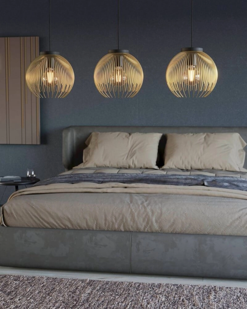 Goldene Esszimmerlampe Venezuela Eglo 9008606242795