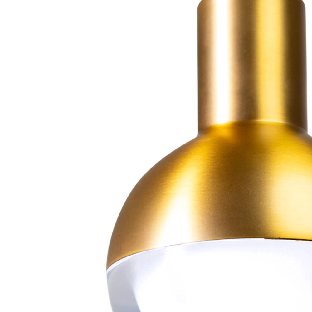 Schwarze Hängelampe Drop mit Gold ETH 8720195306504