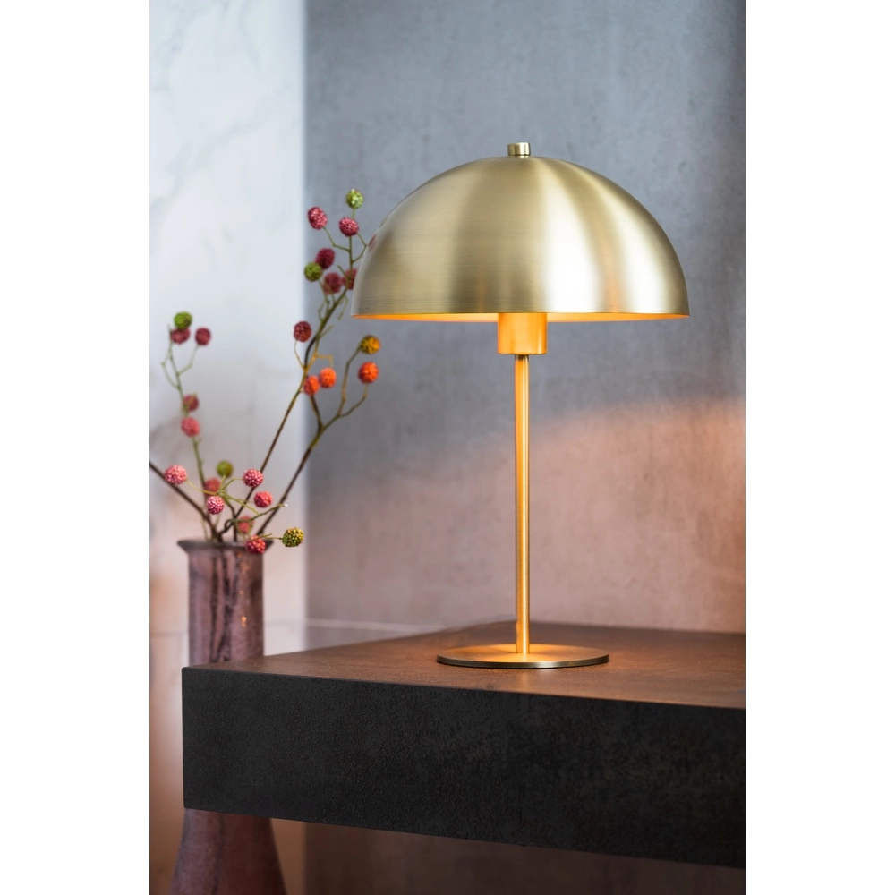 Tischlampe Merel Messingmatt Ø 29,5 cm Light & Living 8717807314262