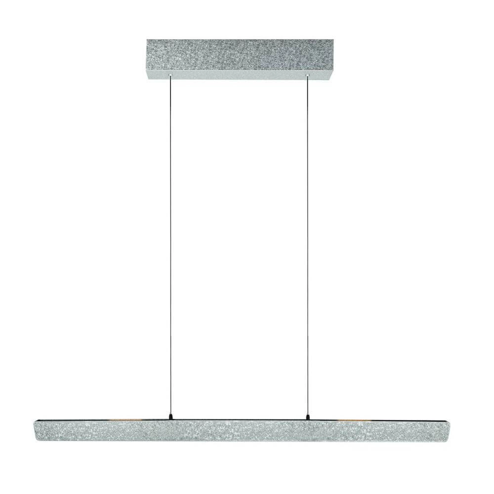 Design-Pendelleuchte Fluxy 120cm grau