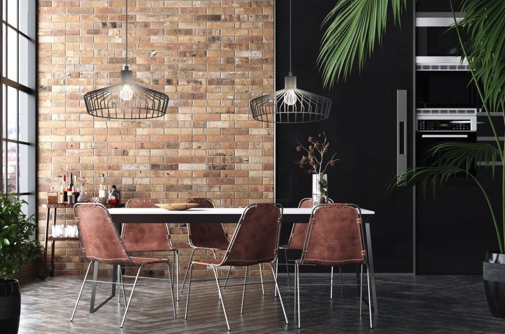 Hängeleuchte für Esszimmer Winkworth mit zwei Hauben Eglo 9002759434380