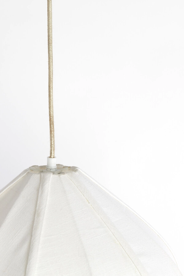 Weiße Pendelleuchte Zubeda Ø 38,5cm Light & Living 8717807706616
