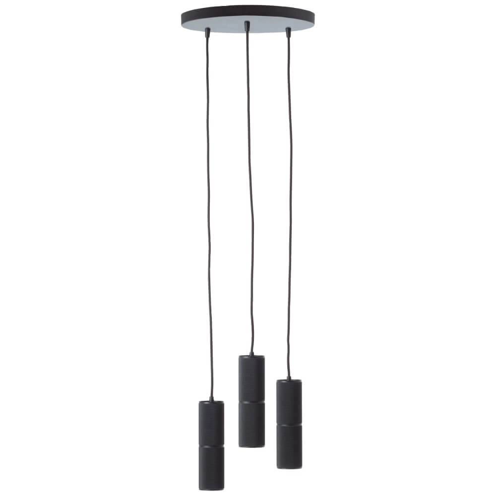 Hängelampe mit 3 Leuchten Marty Ø 30cm schwarz Brilliant 4004353438264