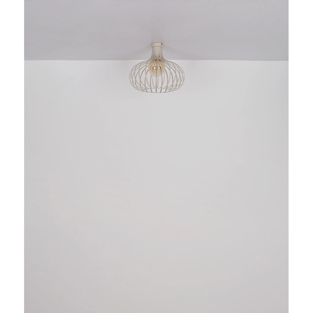 Design-Pendellampe Mateo Sahne Globo 9007371513888