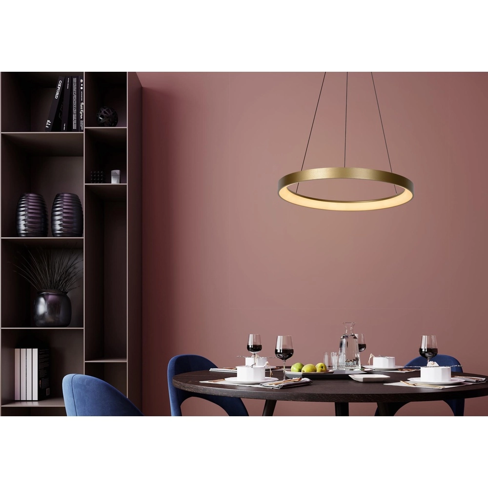 Pendellampe Vidal Ø 58 cm Gold Lucide 5411212460844