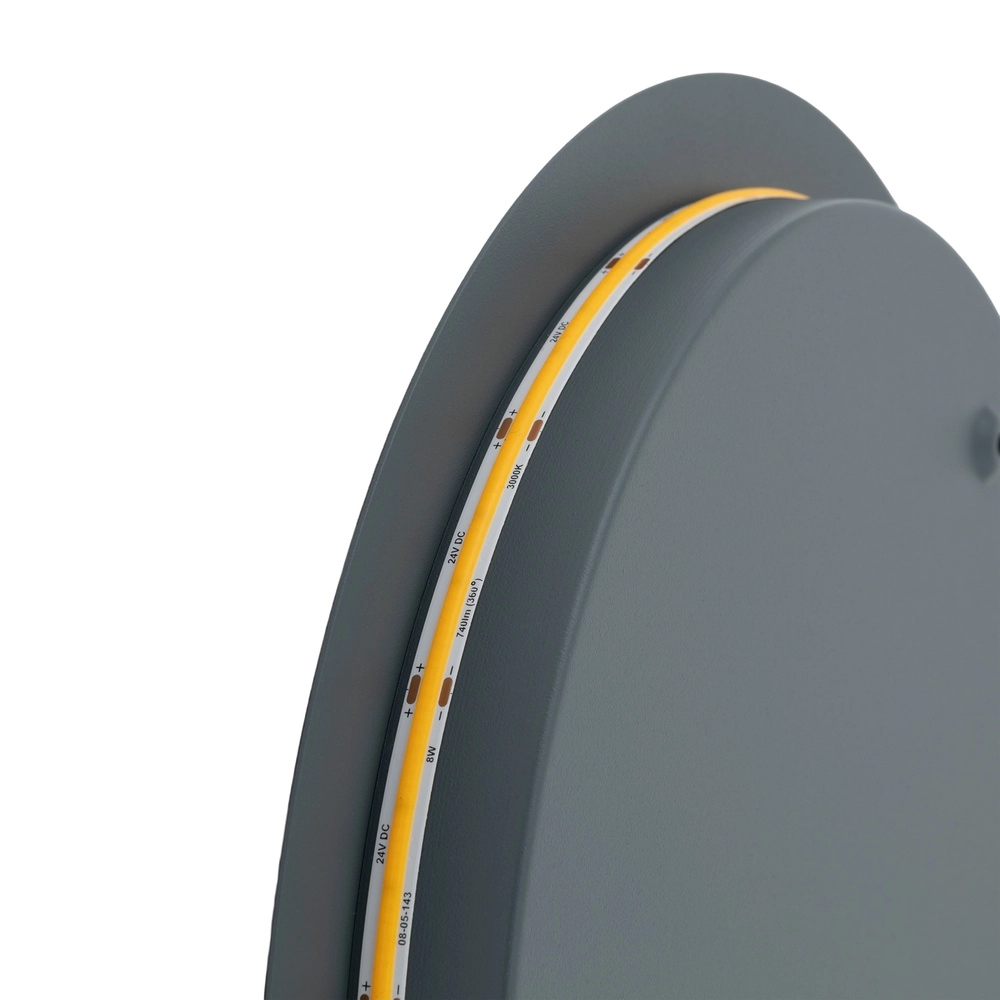 Design-Wandlampe Ring umbra blau Ø 35cm Lyora 5903139126649