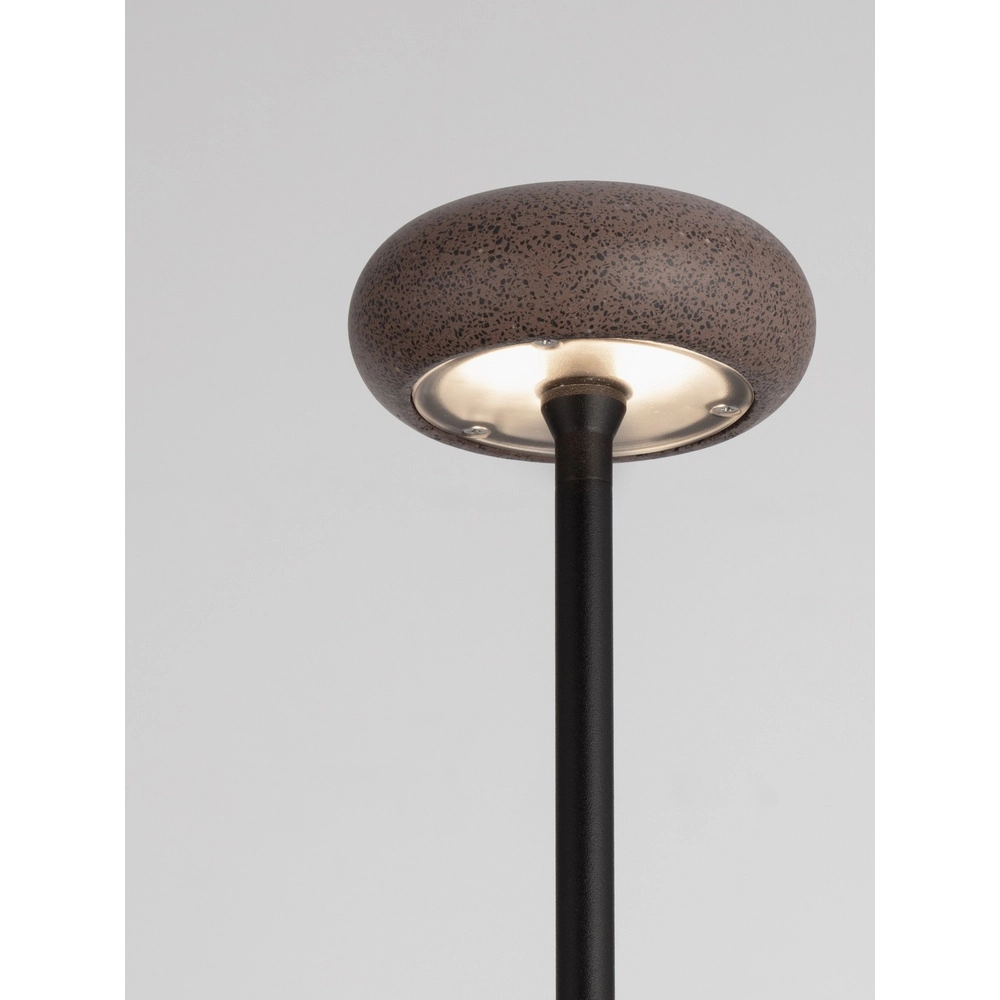 Gartenlampe Cami 110 cm brauner Stein Lyora 5212063504523
